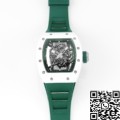 KV Factory 1:1 Replica Richard Mille RM055 V5 Green Rubber Strap