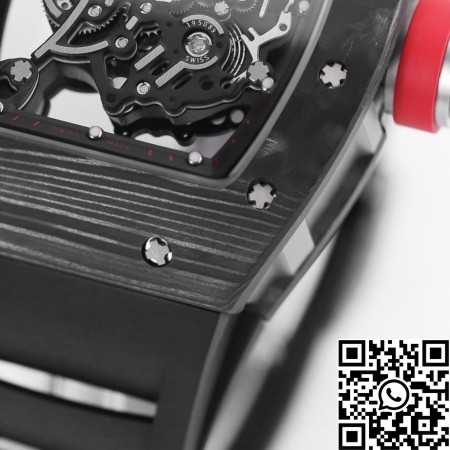 KV Factory Replica Richard Mille RM055 V5 Carbon Fiber Watch Case