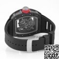 KV Factory Replica Richard Mille RM055 V5 Carbon Fiber Watch Case