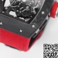 KV Factory Richard Mille Best Fake RM055 V5 Red Nylon Strap