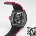 KV Factory Richard Mille Best Fake RM055 V5 Red Nylon Strap