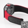 KV Factory Richard Mille Best Fake RM055 V5 Red Nylon Strap