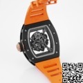 KV Factory Richard Mille Watch Replica RM055 V5 Yellow Rubber Strap