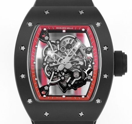 KV Factory Replicas Richard Mille RM055 V5 Red Dial