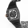 KV Factory Richard Mille Fake Watches RM055 V5 Black Ceramics