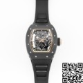 KV Factory Richard Mille Fake Watches RM055 V5 Black Ceramics