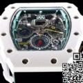 KV Factory Replica Richard Mille RM011-03 White Ceramic Case