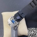 KV Factory Replica Richard Mille RM011 Blue Dial Carbon Fiber Watch Case