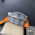 KV Factory Richard Mille Replicas RM011 Orange Rubber Strap