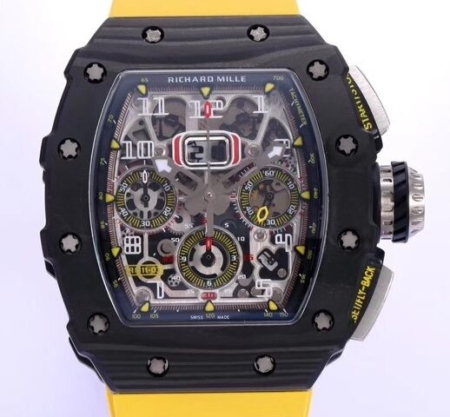 KV Factory Best Replica Richard Mille RM011 Carbon Fiber Watch Case