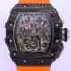 KV Factory Richard Mille Watch Replica RM011 Carbon Fiber Watch Case