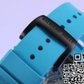 KV Factory Replica Richard Mille Watch RM011 Blue Rubber Strap