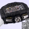 KV Factory Richard Mille Replica For Sale RM011 White Rubber Strap