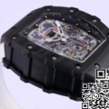 KV Factory Richard Mille Replica For Sale RM011 White Rubber Strap