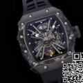 KV Factory Replica Richard Mille For Sale RM011 Tourbillon Series Carbon Fiber Watch Case