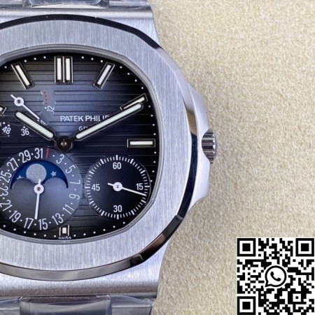 PPF Factory Patek Philippe Replica Watches Nautilus 5712/1A-001 Blue Dial