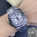 PPF Factory Patek Philippe Watches Replica Nautilus 5980/1A-019 White Dial