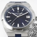 PPF Factory  Fake Vacheron Constantin Overseas 4500V Blue Rubber Strap