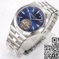 BBR Factory Vacheron Constantin Replica Overseas 6000V/110A-B544 Tourbillon Blue Dial