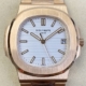 PPF Factory 1:1 Replica Patek Philippe Nautilus 5711R White Dial Rose Gold Watches