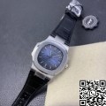 PPF Factory Fake Patek Philippe Watches Nautilus 5711 Blue Dial Belt Model