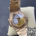 PPF Factory Replica Patek Philippe Watches Nautilus 5711 Rose Gold Watches Diamond Bezel