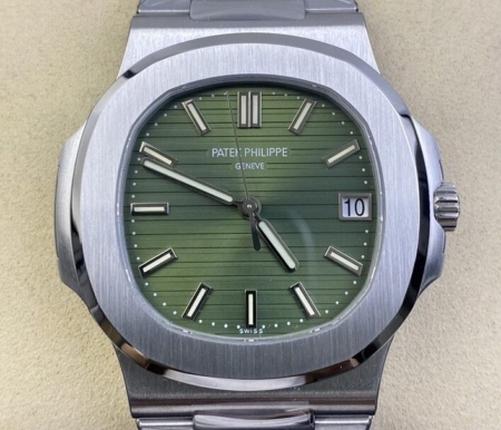 PPF Factory Patek Philippe Watch Replica Nautilus 5711/1A-014 Green Dial