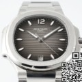 PPF Factory Fake Patek Philippe Nautilus 7118/1A-011 Smoke Gray Dial