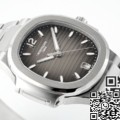 PPF Factory Fake Patek Philippe Nautilus 7118/1A-011 Smoke Gray Dial