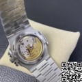 PPF Custom Fake Patek Philippe Watch Nautilus 5711 Red Diamond White Dial Watch