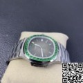 PPF Custom Patek Philippe Nautilus Replica 5711 Emerald Diamond Green Dial Watch