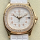 PPF Factory Patek Philippe Replicas Aquanaut 5068R-010 Women’s Rose Gold Diamond Watch