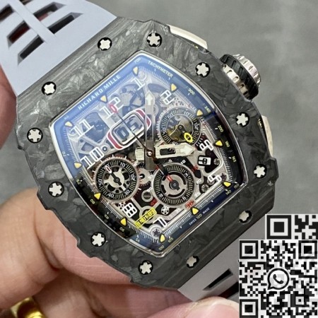 KV Factory Richard Mille Fake RM011-03 Carbon Fiber Case