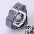 KV Factory Best Richard Mille Replica RM11 White Ceramic Rubber Strap