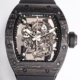 BBR Factory Richard Mille RM055 Fake Black Carbon Fiber Case