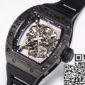 BBR Factory Richard Mille RM055 Fake Black Carbon Fiber Case