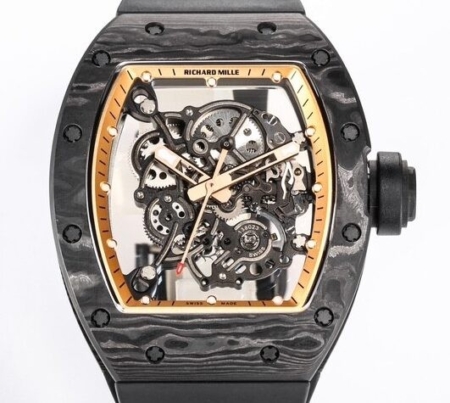 BBR Factory Richard Mille Replica RM055 Golden Dial