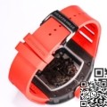 BBR Factory 1:1 Replica Richard Mille RM055 Red Rubber Strap