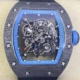 KU Factory Best replica Richard Mille RM055 Blue Dial