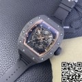 KU Factory Richard Mille Best Replica RM055 Rose Gold Dial