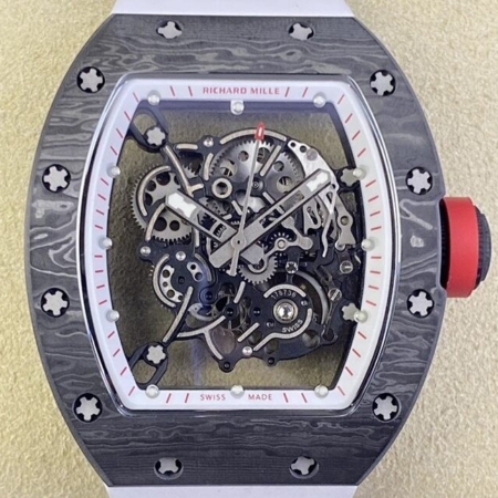 KV Factory Richard Mille 1:1 replica RM055 V5 Carbon Fiber Watch Case