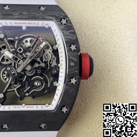 KV Factory Richard Mille 1:1 replica RM055 V5 Carbon Fiber Watch Case