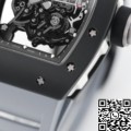 KU Factory Richard Mille Watch Replica RM55 Colored Rubber Strap