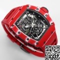 BBR Factory Richard Mille Fake RM35-02 Red Carbon Fiber Case