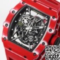 BBR Factory Richard Mille Fake RM35-02 Red Carbon Fiber Case