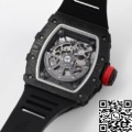 Explore the Richard Mille RM35-02 carbon fiber case watch reproduced by the BBR factory, showing the unique design and exquisite craftsmanship of the billionaire's RICHARD MILLE RM 35-02 RAFAEL NADAL fully automatic mechanical watch.