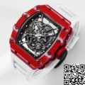 BBR Factory Richard Replica Mille RM35-02 White Strap Carbon Fiber