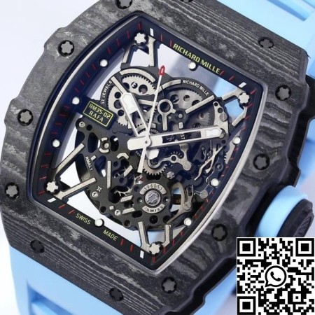 BBR Factory Richard Replica Mille RM35-02 Blue Strap