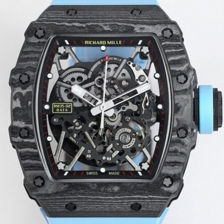 BBR Factory Richard Replica Mille RM35-02 Blue Strap