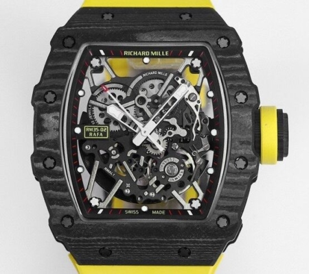 BBR Factory Richard Replica Mille RM35-02 Yellow Strap